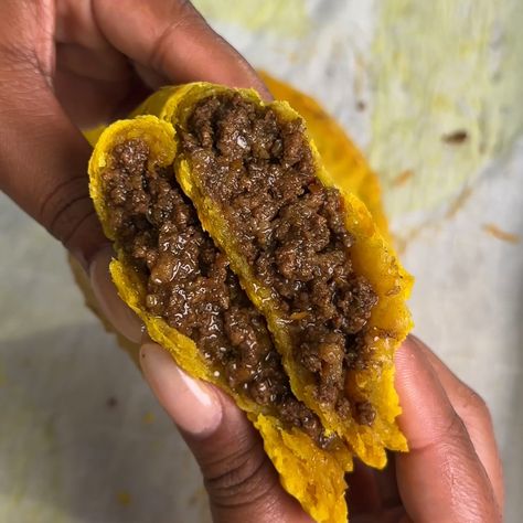 Jamaican Beef Patty - Toni's Recipes Beef Patty Recipe, Potato Soup Recipes, Loaded Baked Potato Soup Recipe, Beef Patties Recipes, Jamaican Beef Patties, Baked Potato Soup Recipe, Patty Recipe, Beef Patties, Loaded Baked Potato Soup