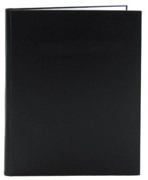 Amazon.com : BookFactory® Black Blank Book / Blank Notebook - 96 Pages, Blank Format, 8" x 10", Black Cover, Smyth Sewn Hardbound (BLA-096-S... Black Blank, Dont Touch My Phone Wallpaper, Blank Notebook, Ink Toner, Black Cover, Writing Pad, Blank Book, Leather Cover, Large Black