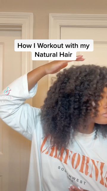 Brittany Rose on Instagram: "Working out with Natural Hair!!! #naturalhair #naturalhairtips #type4hair" Type 4 Hair, Natural Hair Tips, Natural Hair Styles, Hair, Instagram