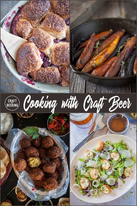 Cooking with Beer | Cooking with craft beer means leveraging its multitude of flavors to create delicious culinary experiences. Visit our growing recipes collection for inspiration and ideas. #cookingwithbeer #craftbeer Cooking With Beer Recipes, Beer Food Pairings, Hosting Ideas, Beer Food, Cooking With Beer, Scrumptious Food, Food Pairing, Quick And Easy Appetizers, Chef Inspiration