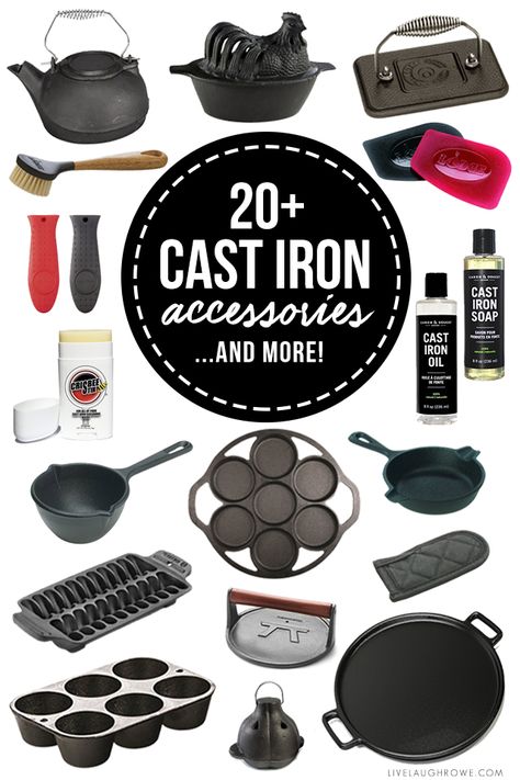 Cast Iron Accessories, Cast Iron Utensils, Cast Iron Pots And Pans, Cast Iron Gifts, Cast Iron Skillet Recipes Dinner, Fireplace Cooking, Cast Iron Skillet Cooking, Cooking Over Fire, Best Cast Iron Skillet