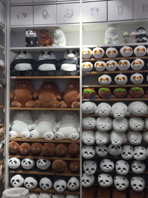 Miniso Shopping, Aesthetic Supermarket, Miniso Products, We Bare Bears, Bare Bears, Birthday List, Pure Joy, Shop Products, Food Store