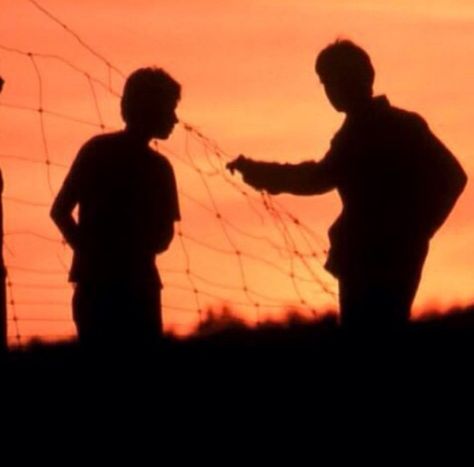 Ponyboy And Johnny Sunset, 80s Movie Aesthetic, 80s Movies Aesthetic, The Outsiders Stay Gold, Tommy Howell, The Outsiders Imagines, Thomas Howell, The Outsiders Cast, Stay Gold Ponyboy