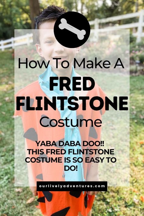 Are you looking for an easy, inexpensive, DIY Halloween costume?  Look no further!! This DIY Fred Flintstone costume is exactly what you need! Inexpensive Diy Halloween Costumes, Fred Flinstone Costume, Fred Flintstone Costume, Flintstone Costume, Flintstones Costume, Fred Flintstone, Costume For Kids, Diy Halloween Costume, Halloween Games