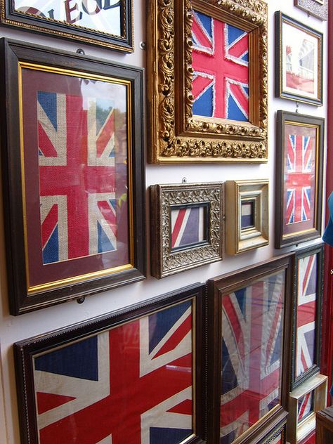 Well, I do have (A) framed Union Flag in my home that I brought from London many moons ago. ;>) Union Jack Decor, British Decor, British Things, Framed Flag, Union Jack Flag, Uk Flag, British Invasion, British Flag, England And Scotland