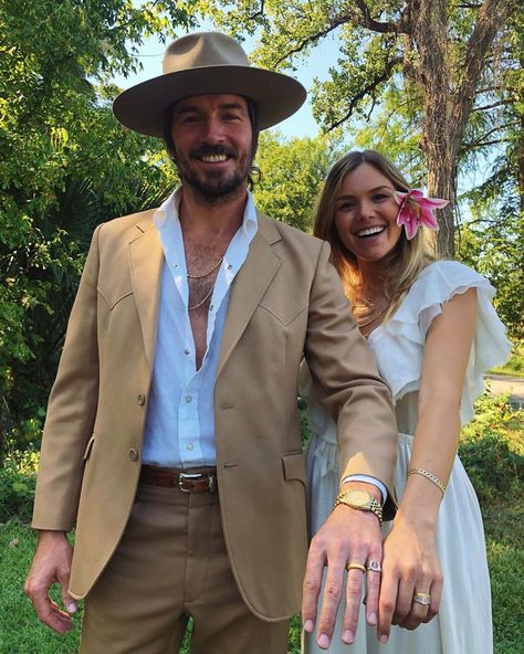 Midland's Mark Wystrach and Ty Haney Got Hitched! - COWGIRL Magazine Ty Haney, Mark Wystrach, Cowboy Chic, Mens Wedding Attire, Cowgirl Magazine, Western Suits, Cowboy Wedding, Wedding Outfit Men, Western Chic