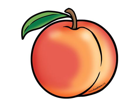 Peach illustration | Food Hero #peaches Blonde Hair With Dark Highlights, Peaches Illustration, Side Swept Waves, Peach Cartoon, Hairstyles And Colors, Fruit Sketch, Dark Highlights, Abstract Pencil Drawings, Color Tips