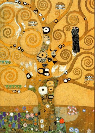 Gustav Klimt Spiral trees Spiral Tree, Gustav Klimt Art, Art Deco Artwork, Klimt Paintings, Klimt Art, Tree Of Life Art, The Tree Of Life, Famous Art, Gustav Klimt