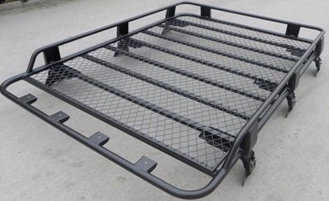 Roof Rack Overland Roof Rack, Jeep Xj Mods, Jeep Wj, Kombi Motorhome, Jeep Mods, Kayak Storage, Kombi Home, Bug Out Vehicle, Truck Mods