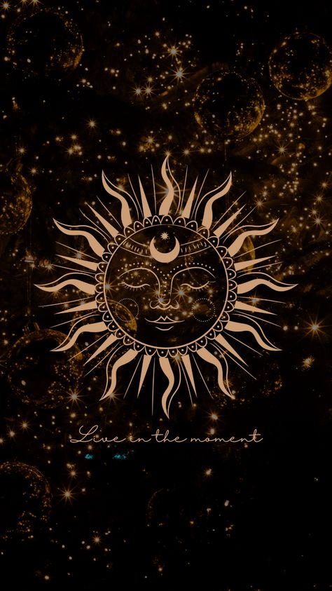 Wallpaper Leo Screensaver, Sun And Moon Phone Wallpaper, Sol And Luna Wallpaper, Sun Lockscreen, Sun And Moon Wallpaper Aesthetic, Moon And Sun, Apollo Mythology, Moroccan Wallpaper, Moon And Stars Wallpaper