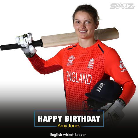 Happy Birthday To #AmyJones.  94 international matches 1688 runs ODIs - 94, T20Is - 89, Tests - 64 34 catches, 18 stumpings   #HappyBirthdayAmyJones #England #women #cricket #sportzcraazy Womens Cricket, Women Cricket, Amy Jones, England Women, Cricket Teams, Women's World Cup, Cricket Team, Life Facts, Net Worth