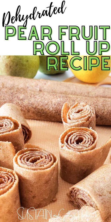 Recipes Using Dehydrated Apples, How To Dehydrate Pears, Pear Leather Dehydrator, Pear Dehydrator Recipes, Dehydrate Pears In Dehydrator, Dehydrating Pears, How To Dehydrate Pears In Dehydrator, Pear Fruit Leather Recipe, Pear Fruit Leather Recipe Dehydrator