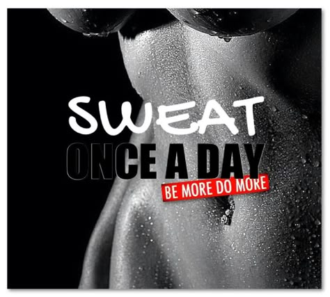 SWEAT ONCE A DAY The More You Sweat In Practice, Workouts That Make You Sweat, How To Not Sweat So Much, Sweat Workout Quotes, Love Sweat Fitness, Actions Speak Louder Than Words, Fitness Models Female, Sport Motivation, Fitness Motivation Quotes