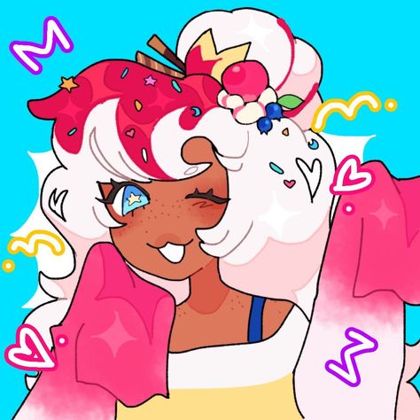 Parfait Cookie, Cookie Run, Hair, Pink, On Instagram, Instagram