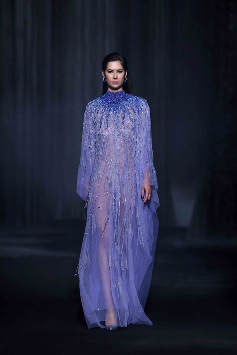 Gorgeous Hobeika, Runway Gowns, Georges Hobeika, Famous Designers, Curvy Girl Outfits, Winter 2023, Couture Collection, Couture Dresses, Shades Of Purple