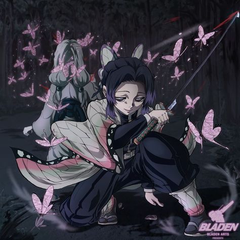 Anime Butterfly, Anime Demon Slayer, Shinobu Kocho, Anime Meme, Dragon Slayer, Anime Best Friends, Kochi, Fanarts Anime, Kimetsu No Yaiba