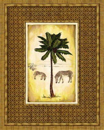 West Indies Art, West Indies Decor, Safari Animal Wall Art, West Indies Style, British Colonial Decor, Palm Tree Art, Colonial Decor, West Indies, Fine Arts Posters