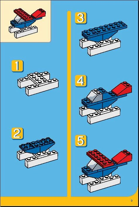 Small Simple Lego Builds, Mini Lego Builds Easy, Stuff To Build With Legos, Basic Lego Builds, Lego Free Build Ideas, Free Lego Instructions Step By Step, Lego Simple Ideas, Lego Step By Step Instructions, Classic Lego Building Ideas