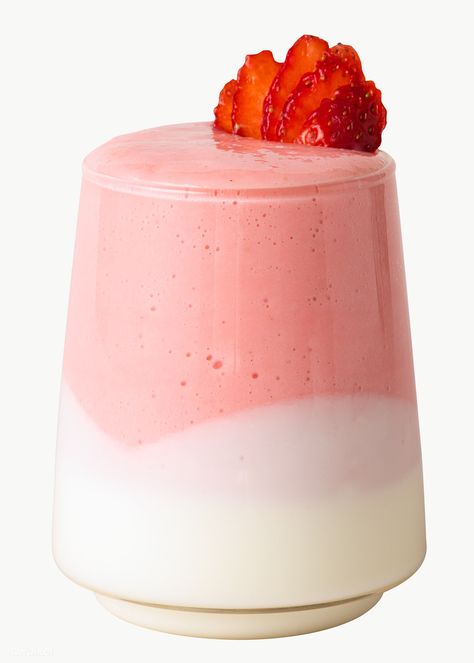 Strawberry And Yogurt, Shake Drink, Passion Fruit Smoothie, Yogurt Strawberry, Strawberry Yoghurt, Greek Yogurt Breakfast, Strawberry Drink, Drink Png, Almond Yogurt