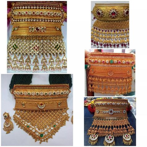 #rajasthanijewellery #rajputijewellery #illustriousdesigns #royaljewellery #aad #rajputiaad #goldaad Aad Designs Rajputi, Rajputi Aad Design Gold, Rajasthani Bride, Marriage Jewellery, Rajasthani Dress, Rajputi Jewellery, Bridal Jewelry Sets Brides, Gold Bridal Necklace, Pure Gold Jewellery