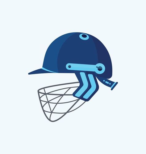 Modern Creative Cricket Helmet Illustrations Design, with Clip Art And Hi-Quality Vector File Free Download. Cricket Logo Design Ideas, Cricket Logo Design, Cricket Helmet, Cricket Shoes, Cricket Logo, Helmet Logo, Hat Vector, Shape Books, Illustrations Design