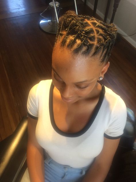 Dread Styles For Short Hair, Short Dreadlock Styles For Women Black Locs, Dreadlock Styles For Women Black Locs Dreads, Short Locs Styles, Starter Loc Updo Styles Short, Dreadlock Styles For Women Black Locs, Short Starter Loc Styles For Women, Dreadlocks Hairstyles, Dreadlocks Styles For Women Black