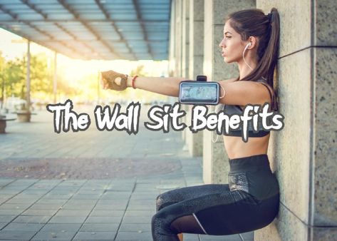 Wall Squats Benefits Of, Wall Sit Benefits, Wall Sits Benefits, Sitting Squats, Wall Sit Exercise, Wall Squats, Squats Exercise, Benefits Of Squats, Wall Sit