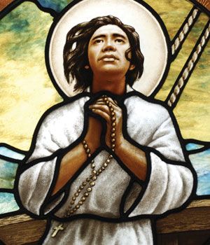 St.Lorenzo Ruiz St Lorenzo Ruiz, Saint Lorenzo, Help From God, Saint Feast Days, Luke 9, Thy Kingdom Come, 28 September, Christ The King, Holy Father