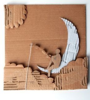 Cardboard Art Projects, Cardboard Relief, 3d Art Projects, Sculpture Art Projects, Cardboard Design, Cardboard Sculpture, Sculpture Projects, Cardboard Art, Relief Sculpture