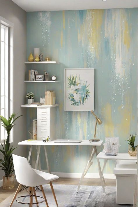 "Step into a cool oasis with Summer Shower (2135-60), the best wall paint color for 2024. Get ready to refresh your space with this invigorating hue and create a calming atmosphere." #Ad #homedecor #homedesign #trendgirlApartment #Painthome #interiorarchitecture Wall Colors Green Room Colors
Bright Room office Colors
Apartment Renovation
Home office Remodeling
Modern Paint Colors
2024 Wall Color For Craft Room, Paint Colors 2024, Green Room Colors, Good Living Room Colors, Best Wall Paint, Wall Paint Color, Modern Paint Colors, Light Colored Furniture, Bright Room