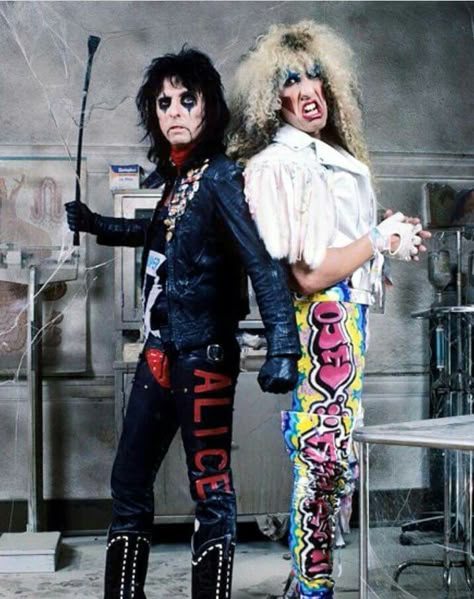 Alice Cooper & Dee Snider Alice Copper, Welcome To My Nightmare, Dee Snider, 80s Hair Metal, Hair Metal Bands, Twisted Sister, Heavy Metal Rock, Musica Rock, Glam Metal