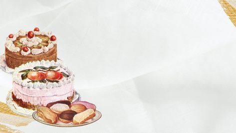 Cake Desktop Wallpaper, Baking Background, Bakery Website, Cake Background, Patisserie Cake, Cake Wallpaper, Cake Templates, Facebook Cover Design, Powerpoint Background