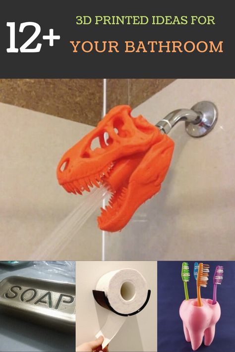 3D printing is getting closer to our needs as we advance to the future. We keep wasting time looking for items that may be out of stock or won’t come for the desired size. Here Are Some Cool and Useful Things to 3D Print For your Bathroom.🎉 #pick3dprinter #3dprinting #bathroomideas #3dprintingideas #innovativeideas Simple 3d Printer Projects, 3d Print Household Items, Awesome 3d Prints, 3d Printed Crafts To Sell, 3d Printer Stand, Functional 3d Printing Ideas, Funny 3d Prints, Practical 3d Prints, 3d Printed Items To Sell