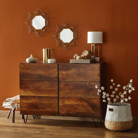 The genuine tones found in nature will be another notable look for 2017, like this earthy choice from Valsp... Fall Paint Colors, Valspar Colors, Beige Paint Colors, Best White Paint, Natural Wood Flooring, Dining Room Walls, Wall Color, Room Colors, Interior Paint