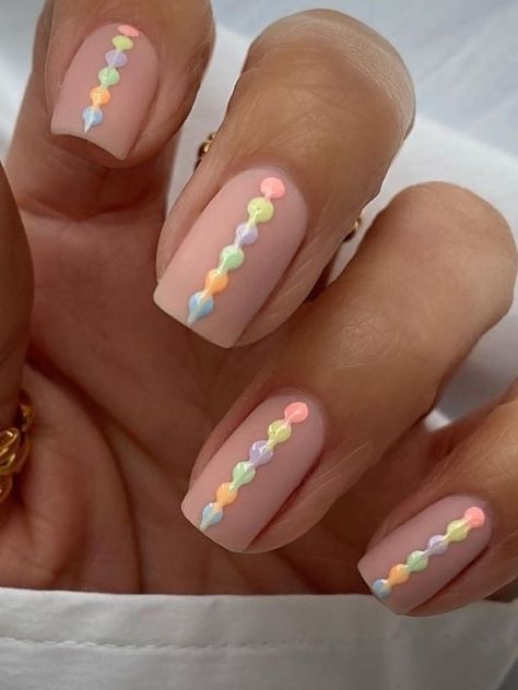 Easter Nails Design Spring, Pastel Nail Art, Ideas Uñas, Pastel Nails Designs, Easter Nail, Easter Nail Designs, Easter Nail Art, Easy Nails, Summery Nails