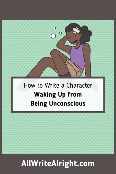 If your character “fell asleep” as a result of getting knocked on the head, then they aren’t going to wake up the same way as they would any other time. If you want some tips on how to write a character waking up after being knocked unconscious, then take a peek at this article! Waking Up Writing Prompts, How To Write Someone Waking Up, How To Write A Sick Character, Writing Unconsciousness, How To Write Sick Characters, How To Get Back Into Writing, How To Write A Good Book, How To Write A Character Waking Up, Romance Plots