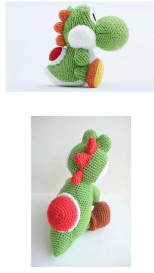 Amigurumi Dinosaur Yoshi Crochet Free Pattern - Amigurumi SDBES Yoshi Amigurumi Pattern Free, Yoshi Crochet Pattern Free, Crochet Yoshi, Yoshi Amigurumi, Mario Crochet, Amigurumi Dinosaur, Dinosaur Crochet, Amigurumi Knitting, Crochet Toys Free Patterns