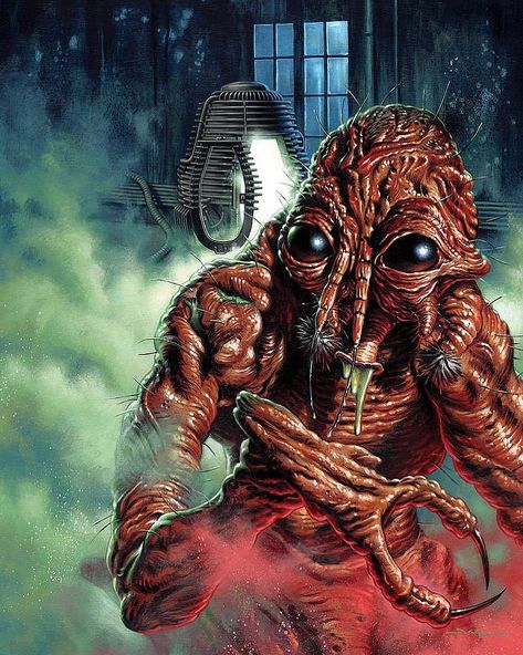 Patrick Mills on Instagram: “BrundleFly 🦟 The Fly (1986) —————————————————————————— Artwork: Jason Edmiston @jasonedmistonart ⬅️ —————————————————————————— #TheFly…” Jason Edmiston, Horror Monsters, Horror Movie Art, Sci Fi Horror, Horror Icons, Horror Movie Posters, Classic Monsters, Jason Voorhees, Creature Feature