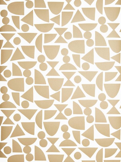 MissPrint Shapes Wallpaper at John Lewis & Partners Minimal Patterns, Seven Sisters, Pattern Design Inspiration, Geometric Pattern Design, Minimalist Pattern, Wall Patterns, Hand Illustration, Abstract Wallpaper, Modern Pattern