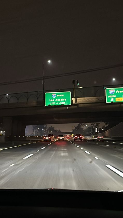 Los Angeles Aesthetic Pictures, Freeway Aesthetic, Driving At Night Aesthetic, Los Angeles Aesthetic Night, Los Angeles Night Aesthetic, Freeway Driving, Freeway Aesthetic Night, Driving In La, Freeway At Night Aesthetic