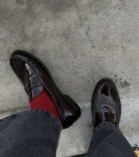 Burgundy Loafers Outfit, Burgundy Loafers, Loafers Men Outfit, Loafers Outfit, Winter Fits, Insta Photo Ideas, Loafers Men, Fashion Inspiration, Men's Fashion