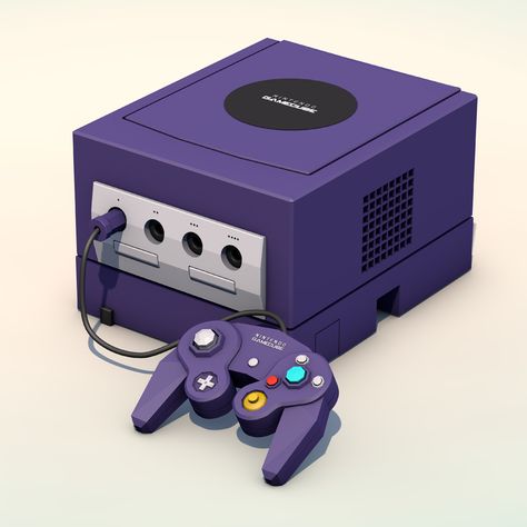 GameCube on Behance Game Cube Aesthetic, Gamecube Aesthetic, 30 Challenge, Amazon Account, Nintendo Gamecube, Fairy Home, Oc Inspo, Cube Design, Old Video