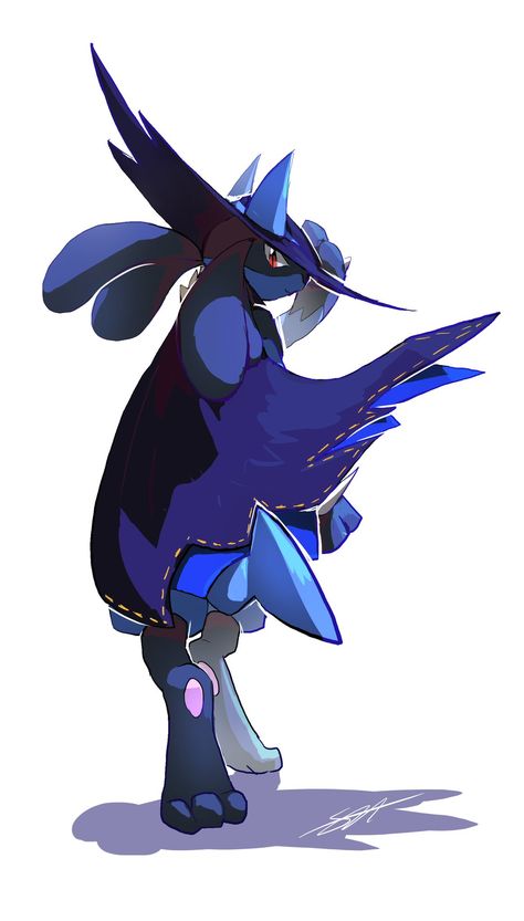 Lucario Fanart, Pokemon Unite, Mega Lucario, Pokemon Stories, Pokemon Umbreon, Lucario Pokemon, Pokemon Blue, Pokemon People, Pokemon Images