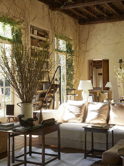 Rose Tarlow Interiors, Rose Tarlow Melrose House, Rose Tarlow, Outdoors Inside, Three Houses, Living Room Inspiration, Room Interior, The Outdoors, Home Decor Inspiration