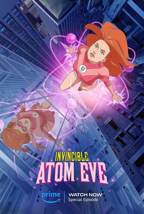 Invincible: Atom Eve (2023) - A gripping prequel filled with drama, suspense, and animation. Invincible Atom Eve, Samantha Eve, Atom Eve, Invincible Comic, Thanksgiving Eve, Steven Yeun, Netflix Anime, Zachary Quinto, Lauren Cohan