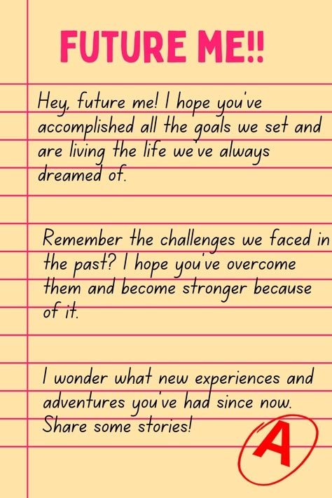 Meet Me in the Future: Stories
The Future History of Me: Warhorse
Never Let Me Go
The Future According To Me
Generations: The Real Differences Between Gen Z, Millennials, Gen X, Boomers, and Silents—and What They Mean for America's Future
Memories Notebook Diary
Always With Me 
future me quotes
future me aesthetic
future me letter ideas Diary Collage Ideas, Future Me Letter Ideas, Letter For Future Me, Dear Future Self Letters Ideas, Future Me Letter, Note To Future Self, Cute Diary Ideas Writing, Dear Future Me, Memories Notebook