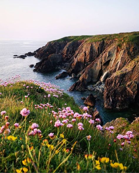 Epic Aberdaron coastlines on the Llyn Peninsula - loving this one (and a bit of early summer) via @cerysio. Use #DiscoverCymru for a… The North Remembers, Iberian Peninsula, North Wales, Wales