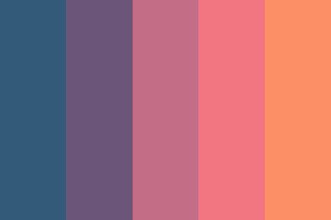 Sunset In The Ocean, Ocean Color Palette, Sunset Color Palette, Sunset Gradient, Sunset Palette, Sunset Images, Ocean Colors, Ocean Sunset