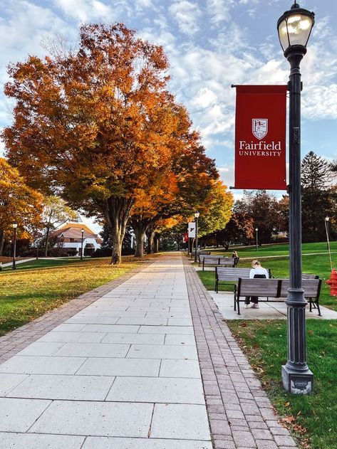 Fairfield University, College List, Dream College, Dream School, University Campus, Student Life, Colleges And Universities, Life Goals, University