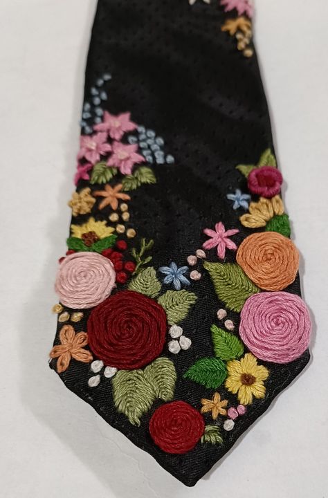 Embroidered Tie Wedding, Embroidery Tie Men, Embroidered Tie Men, Tie Embroidery, Tie Ideas, Lace Suit, Embroidered Tie, Matryoshka Doll, Custom Ties